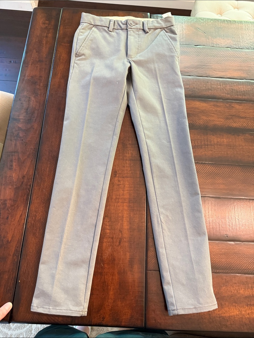 GAP Kids Formal Chinos in Light Gray